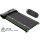 Ultraflaches Laufband mit 2x Steigung bis 6 km/h 4 Programme + Fernbedienung  Walking Pad Gehtrainer für Schreibtisch Zuhause bis 120 kg