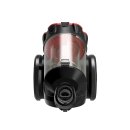 TurboTronic Zyklon Staubsauger CV12 – brachiale 18kPa Saugkraft 700W ohne Beutel, inkl. Parkettdüse & 2x HEPA-Filter, kleiner Trockensauger für Parkett, Tierhaare & Hundehaare, beutellos Bodenstaubsauger