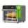 TurboTronic Multi-Smart-Ofen - 19in1 Heißluftofen & Heißluftfritteuse 2100W Power 34L bis 0,5kg Pommes Mini-Backofen mit Dörrfunktion 40-230°C Grill Airfryer Dörrautomat