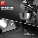 TurboTronic Küchenmaschine 2000W mit Fleischwolf und Standmixer-Aufsatz inkl. 1,5L Glas-Behälter, 5L Edelstahl-Rührschüssel Knetmaschine Rührmaschine für Brotteig