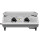 TurboTronic Gasgrill - BBQ6 - Tisch-Gasgrill mit Edelstahl-Plancha 46 × 40 cm, 2 × 3,15 kW Brenner (6,3 kW), Plancha-Grillplatte, Piezo-Zündung, Fettauffangsystem, Campinggrill