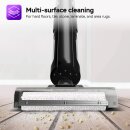 Akku Nass- und Trockensauger kabellos 2in1 Staubsauger mit Wischfunktion 5 kPa Saugkraft 180W beutellos Hand Boden Stiel
