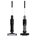 Akku Nass- und Trockensauger kabellos 2in1 Staubsauger mit Wischfunktion 5 kPa Saugkraft 180W beutellos Hand Boden Stiel