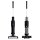 Akku Nass- und Trockensauger kabellos 2in1 Staubsauger mit Wischfunktion 5 kPa Saugkraft 180W beutellos Hand Boden Stiel