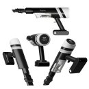 TurboTronic 15 kPa Stabstaubsauger mit grünem Laserlicht Akku kabellos 2in1 Handstaubsauger 120W beutellos leicht Hand Boden Stiel