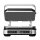 TurboTronic 2in1 Kontaktgrill wechselbare Grill- & Waffelplatten, LCD Display, digital, 180° Öffnung, Paninimaker, Elektrogrill, Tischgrill, Steak- & Burgergrill, Sandwichtoaster, Waffeleisen