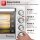 TurboTronic 30 L Elektrobackofen mit Grill, Umluft, Drehspieß & Timer | Kompakter Tischbackofen aus Edelstahl mit Doppelglastür, 1500W