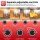 TurboTronic 38 L Elektrobackofen mit Grill, Umluft, Drehspieß & Timer | XL-Tischbackofen aus Edelstahl für Pizza, Aufläufe & Braten | Mini-Backofen mit Doppelglastür, 2000W Leistung