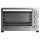 TurboTronic 38 L Elektrobackofen mit Grill, Umluft, Drehspieß & Timer | XL-Tischbackofen aus Edelstahl für Pizza, Aufläufe & Braten | Mini-Backofen mit Doppelglastür, 2000W Leistung