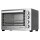 TurboTronic 38 L Elektrobackofen mit Grill, Umluft, Drehspieß & Timer | XL-Tischbackofen aus Edelstahl für Pizza, Aufläufe & Braten | Mini-Backofen mit Doppelglastür, 2000W Leistung