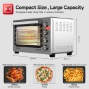 TurboTronic 45 L Elektrobackofen mit Grill, Umluft,...