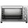 TurboTronic 45 L Elektrobackofen mit Grill, Umluft, Drehspieß & Timer XXL-Tischbackofen aus Edelstahl für Pizza, Aufläufe & Braten Kompakter Mini-Backofen mit Doppelglastür, 2000W