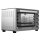 TurboTronic 45 L Elektrobackofen mit Grill, Umluft, Drehspieß & Timer XXL-Tischbackofen aus Edelstahl für Pizza, Aufläufe & Braten Kompakter Mini-Backofen mit Doppelglastür, 2000W