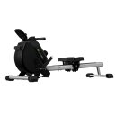 SportTronic Rudergerät - ST-X8 - Magnet Rudergerät leise, Doppelgleitschiene, 16 Widerstandsstufen, LCD-Computer, klappbar, Ganzkörpertraining bis 120 kg