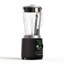 TurboTronic Standmixer - BG7 - 2100 Watt mit 2,0 L Glasbehälter Edelstahl, Glas Smoothie Mixer / Maker Ice Crush Funktion Milchshaker Blender BPA FREI