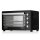 TurboTronic XXL Tischbackofen - EVS60 - 60 Liter mit Umluft und Drehspieß, Edelstahl, inkl. 2x Backblech, 2500W Elektrobackofen XL Kompakt Ofen mit Timer & Innenbeleuchtung