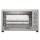 TurboTronic XXL Tischbackofen - EVS60 - 60 Liter mit Umluft und Drehspieß, Edelstahl, inkl. 2x Backblech, 2500W Elektrobackofen XL Kompakt Ofen mit Timer & Innenbeleuchtung