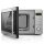 TurboTronic TT-MW20 Digitale Mikrowelle | 700W 20L Edelstahl-Look | 5 Leistungsstufen, 8 Automatikprogramme, Schnellstart, LED-Display & Kindersicherung