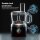 TurboTronic 1900 W digitale Küchenmaschine - FP900 - 1,2L Zerkleinerer Zitruspresse Mixer Schwarz