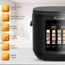 TurboTronic Multikocher – DMC23 – 5 L, 20 Programme, 860 W, Slow Cooker, Schongarer, Dampfgarer & Reiskocher, digitale Bedienung, automatische Warmhaltefunktion