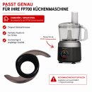Ersatzklinge (Edelstahlmesser) für die Küchenmaschine TT-FP700 von TurboTronic
