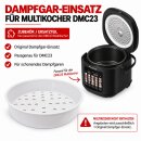 TurboTronic DMC23 Dampfgar-Einsatz für Multikocher 5 L