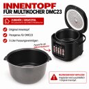 TurboTronic DMC23 Dampfgar-Einsatz für Multikocher 5 L