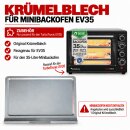 Ersatz Krümelblech- Minibackofen (35L) TurboTronic EV35