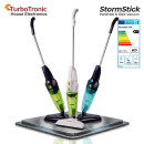 TurboTronic StormStick  800 Watt - VS9 -  StormStick Stiel Staubsauger & Handstaubsauger mit MIF Filter und 5 Meter Kabel 19kPA, Zyklon Technologie Stabstaubsauger Bodensauger Stielstaubsauger