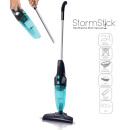 TurboTronic StormStick  800 Watt - VS9 -  StormStick Stiel Staubsauger & Handstaubsauger mit MIF Filter und 5 Meter Kabel 19kPA, Zyklon Technologie Stabstaubsauger Bodensauger Stielstaubsauger Blau/Schwarz