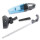 TurboTronic StormStick  800 Watt - VS9 -  StormStick Stiel Staubsauger & Handstaubsauger mit MIF Filter und 5 Meter Kabel 19kPA, Zyklon Technologie Stabstaubsauger Bodensauger Stielstaubsauger Blau/Schwarz