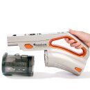 TurboTronic 22.2 V Akku Staubsauger VS-280  LI-ION Multi-Zyklon mit rotierender Bodenbürste Handstaubsauger Stiel Akku Sauger Bodensauger