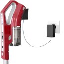 TurboTronic 22.2 V Akku Staubsauger VS-280  LI-ION Multi-Zyklon mit rotierender Bodenbürste Handstaubsauger Stiel Akku Sauger Bodensauger Schwarz